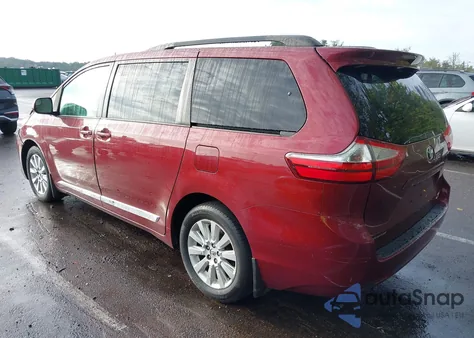 2015 Toyota Sienna Le 7 Passenger from USA, damaged, VIN 5TDJK3DCXFS106868